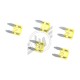 Mini Type Fuse (Blade) (20A), This pack includes five blade fuses rated for 20A